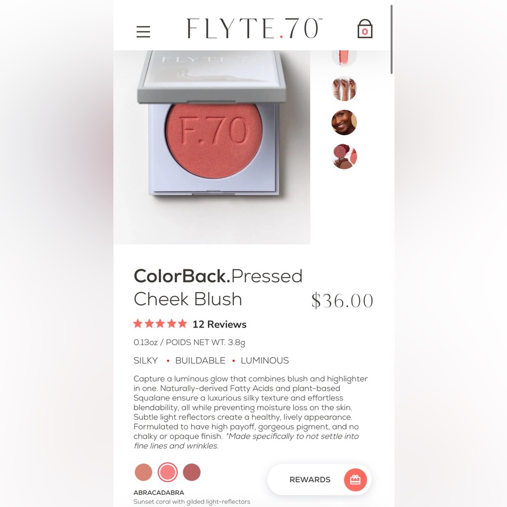 Flyte 70 Abracadabra Pressed Cheek Blush